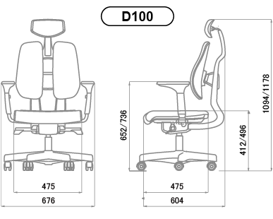 プレミア商品 DUOREST pn-tebo.go.id ＧＹ) オフィスチェア(デュオ